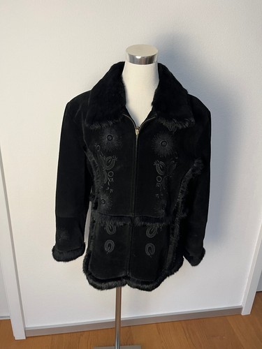 Lederjacke mit lammfell rolf - mit,