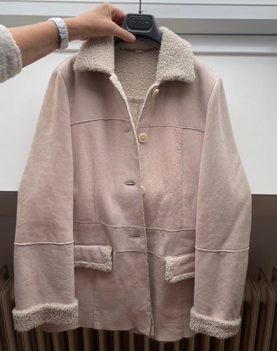 Lederjacke mit lammfell - lederjacke,