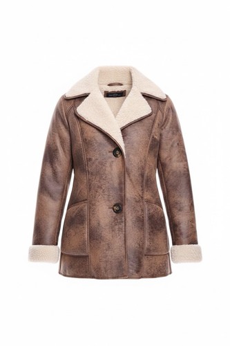 Damen lederimitat jacke - damen, lederimitat-jacke