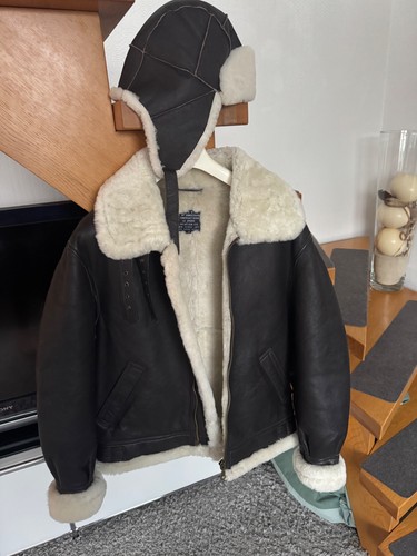 Orginal leder bomberjacke - orginal,