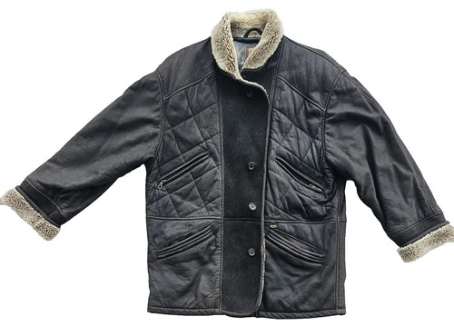 Vintage shearling natur - shearling,