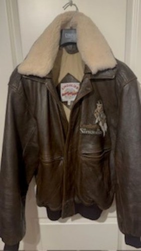 Schwere lederjacke herren mit - schwere,