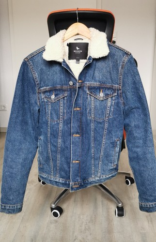 Jeansjacke mit lammfellfutter - mit,