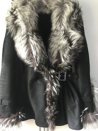 Edle lammfelljacke mit - edle,