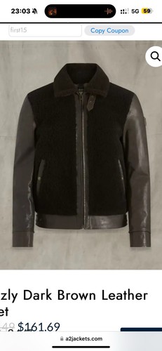Belstaff lederjacke mit - belstaff,