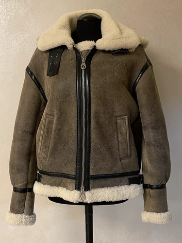 Chloe shearling lammfell jacke - shearling,