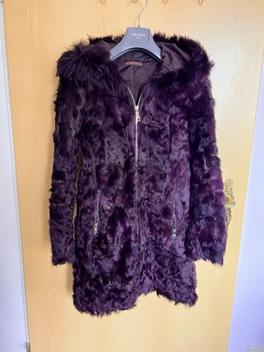 Prada lammfell jacke - jacke, mit
