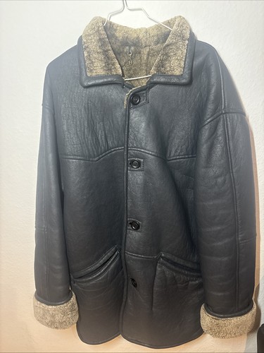 Elegante leder jacke mit - leder,