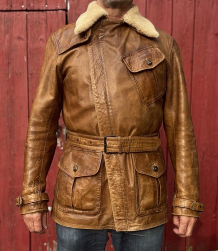 Belstaff lederjacke - belstaff,