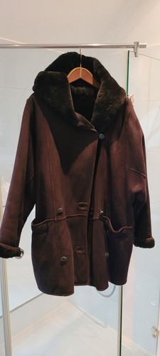 Gewachsene lammfelljacke mit - lammfelljacke,
